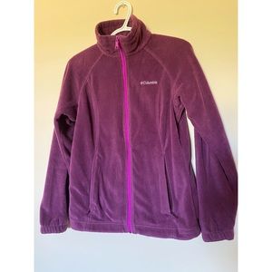 Columbia Jacket Plum Colored